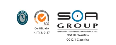 Certificato N.IT12/0137 OG1 III Classifica OG12 II Classifica